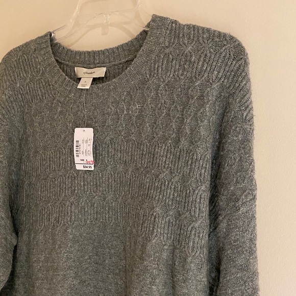 CJ Banks size 14 Crew Neck Sweater NEW Gorgeous! Great gift! - Picture 4 of 9